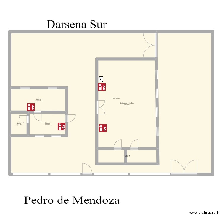 Centro de Jubilados. Plan de 0 pièce et 0 m2