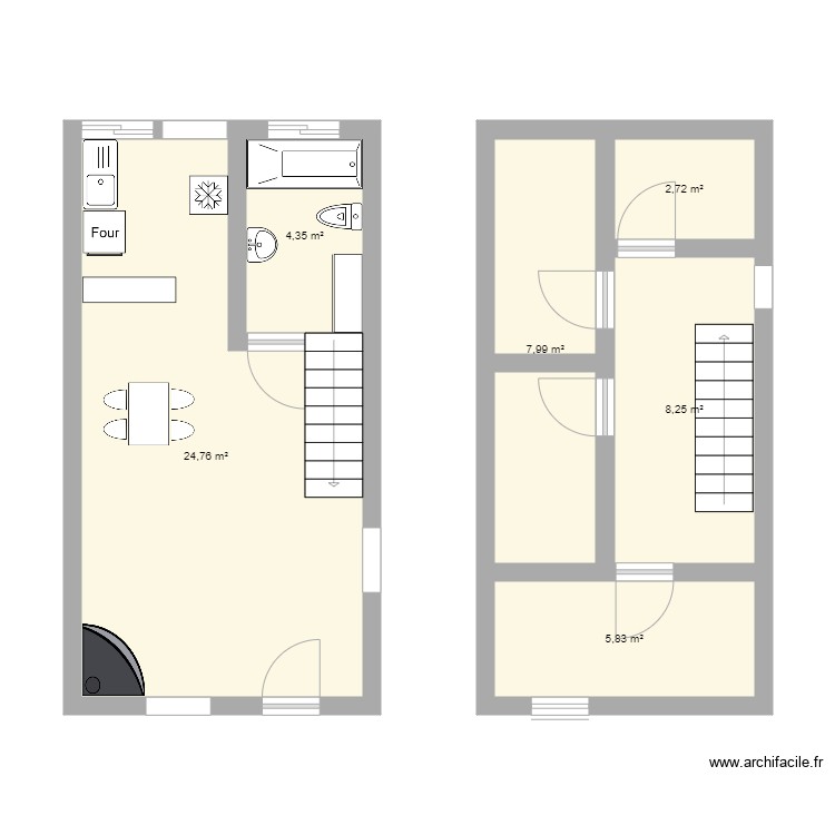 Paolo casa. Plan de 0 pièce et 0 m2