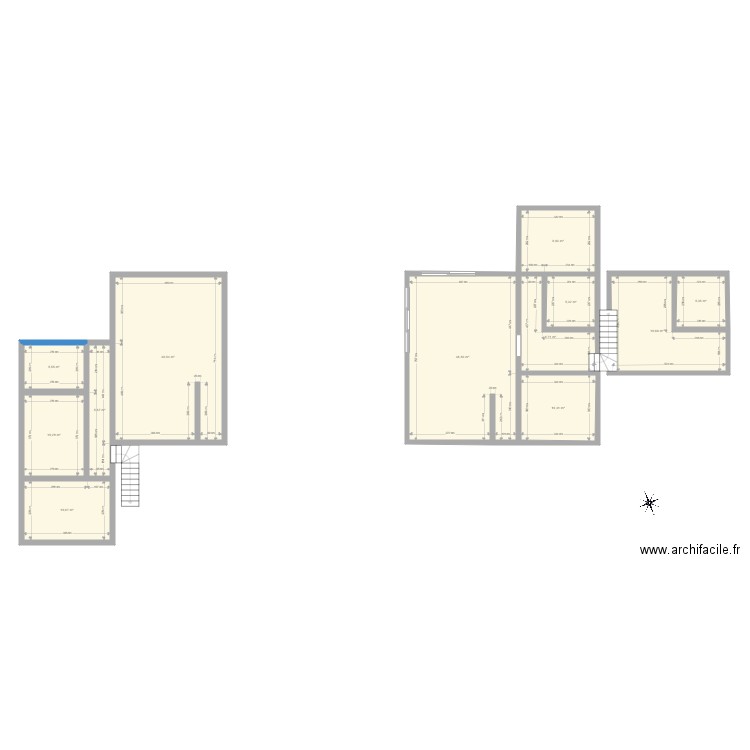 casa2. Plan de 0 pièce et 0 m2