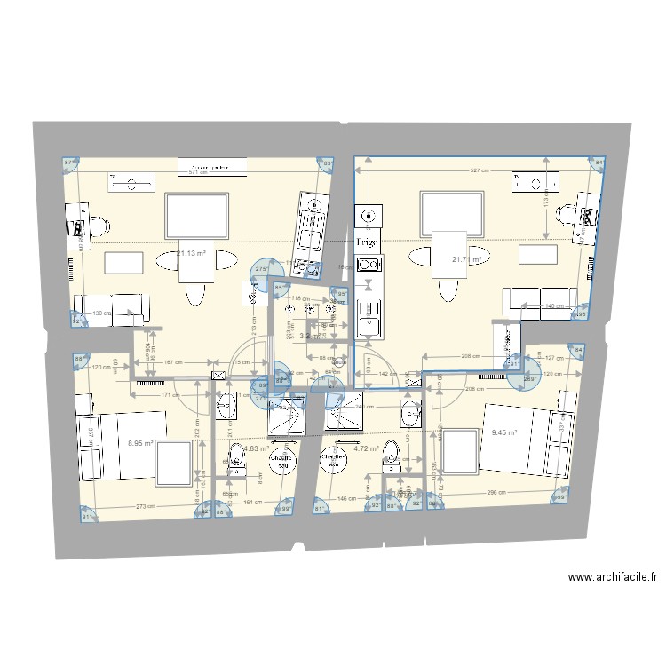 st nicolas Etage 2 V12. Plan de 0 pièce et 0 m2
