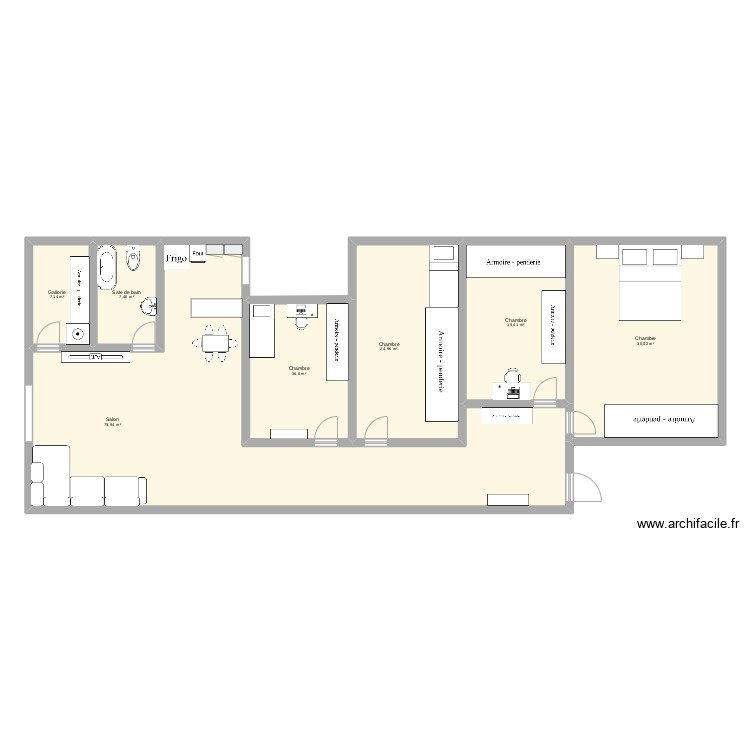 Plan de la maison. Plan de 0 pièce et 0 m2