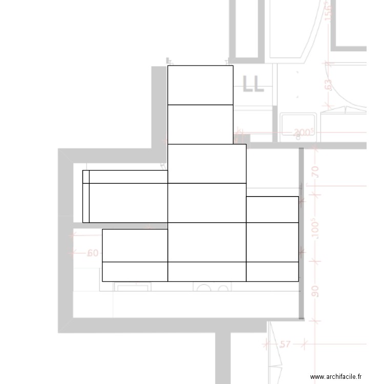CARRELAGE CUISINE. Plan de 0 pièce et 0 m2