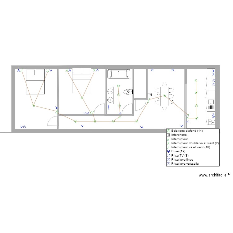 LLUIS TELDAIR LLUM. Plan de 0 pièce et 0 m2