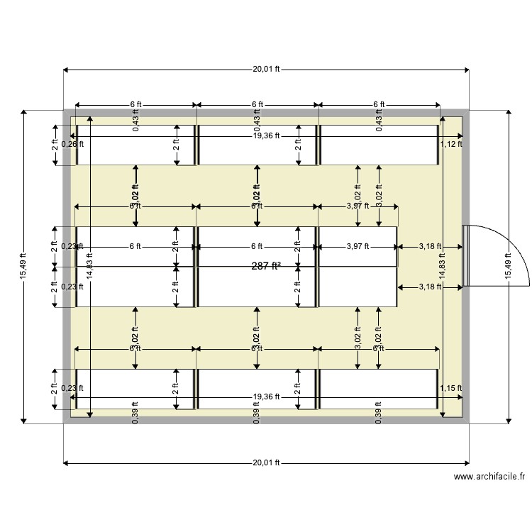 Merck 9x12. Plan de 0 pièce et 0 m2