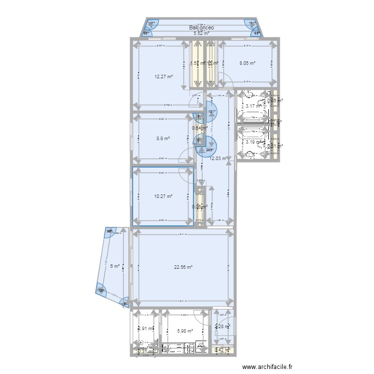 dto 1. Plan de 0 pièce et 0 m2