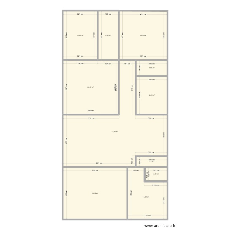 MOD PLANO CASA. Plan de 0 pièce et 0 m2