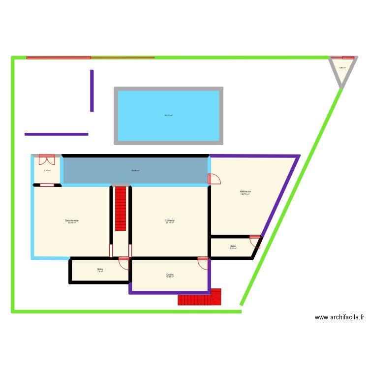 1212. Plan de 0 pièce et 0 m2