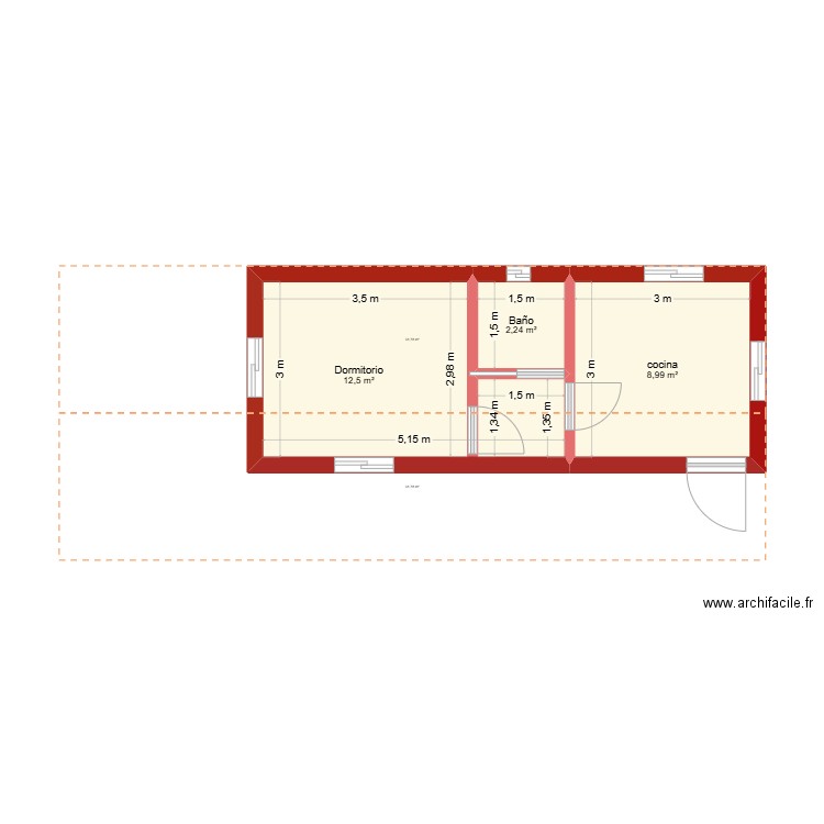 sms1. Plan de 0 pièce et 0 m2