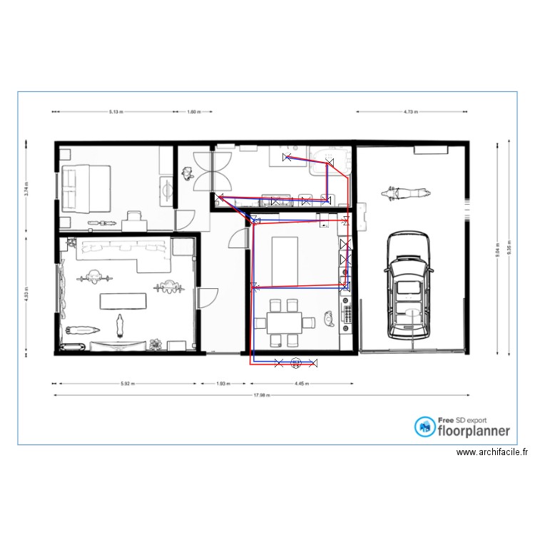 iturgintza. Plan de 0 pièce et 0 m2