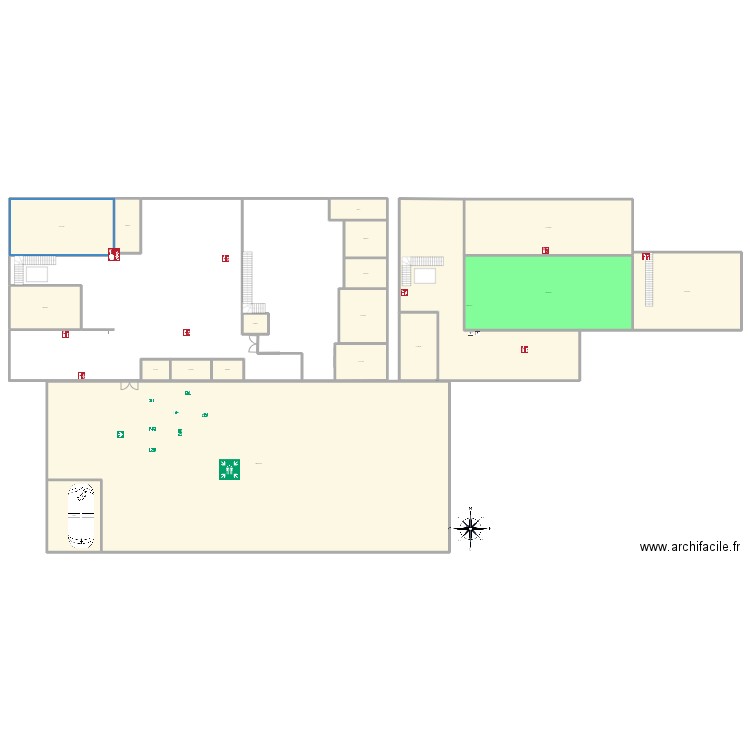 Planta de Produccion. Plan de 0 pièce et 0 m2