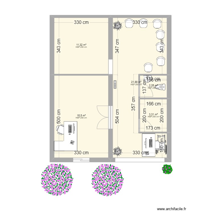 cabinet medical de cardiologie 2. Plan de 0 pièce et 0 m2