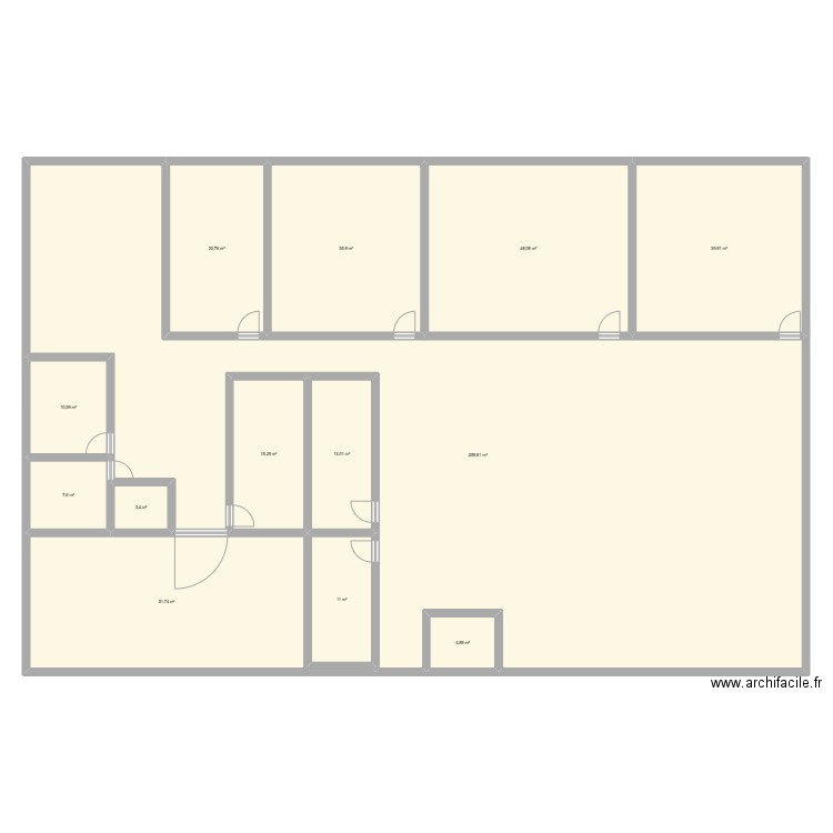 colegio. Plan de 0 pièce et 0 m2