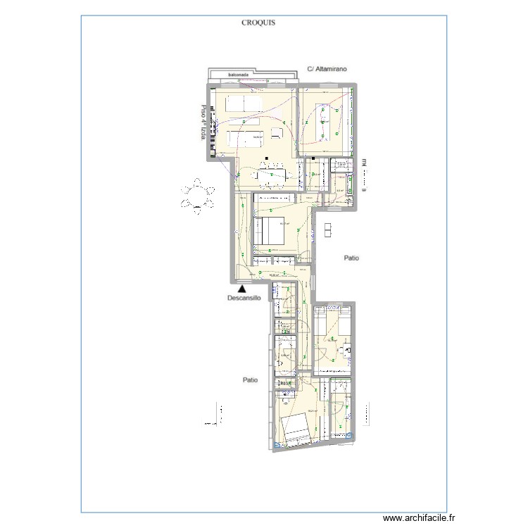 Altamirano 37 5.0 ILUMINACION. Plan de 0 pièce et 0 m2