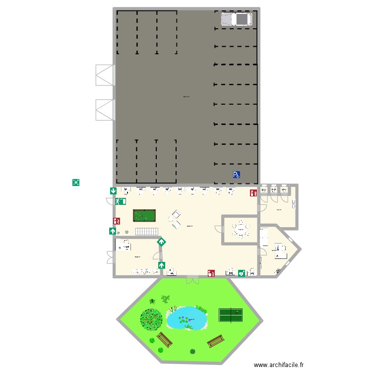 reda. Plan de 0 pièce et 0 m2