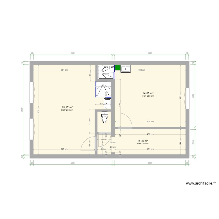 DEKEYN. Plan de 0 pièce et 0 m2