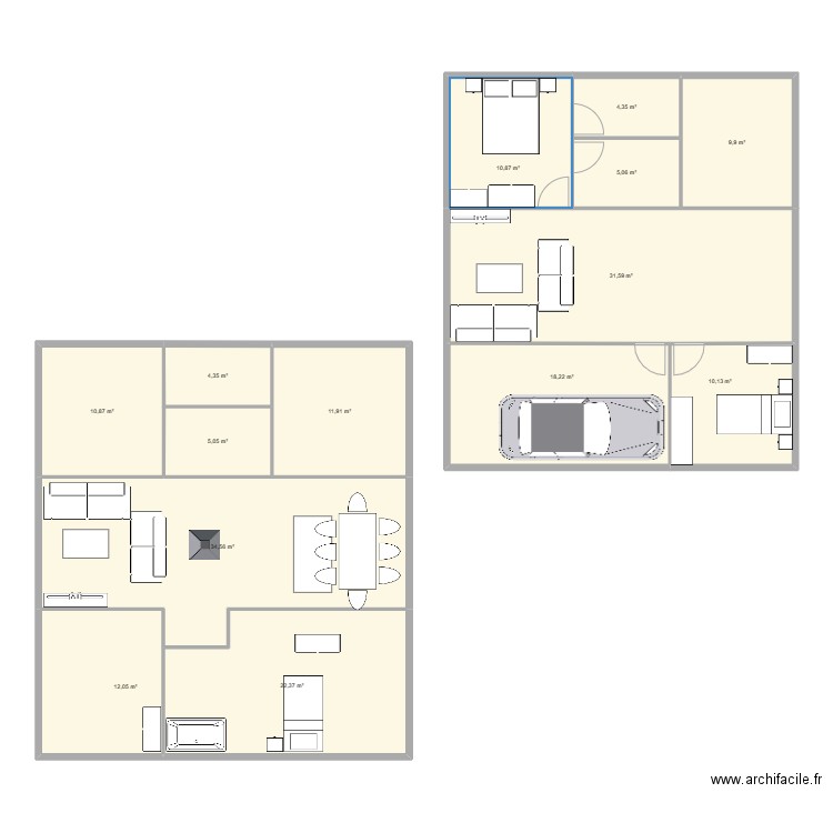 PROYECTO CASA PUEBLO. Plan de 0 pièce et 0 m2