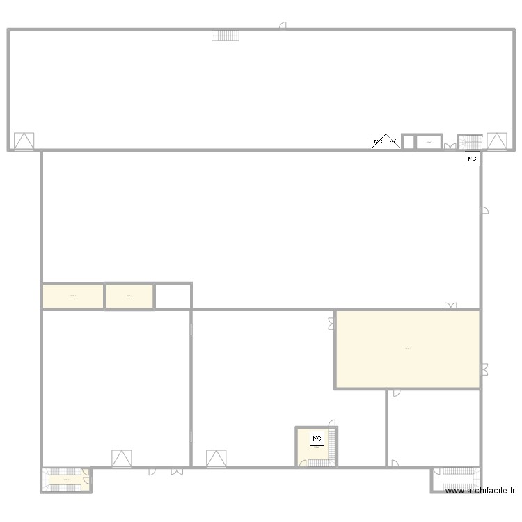 pbaja. Plan de 0 pièce et 0 m2