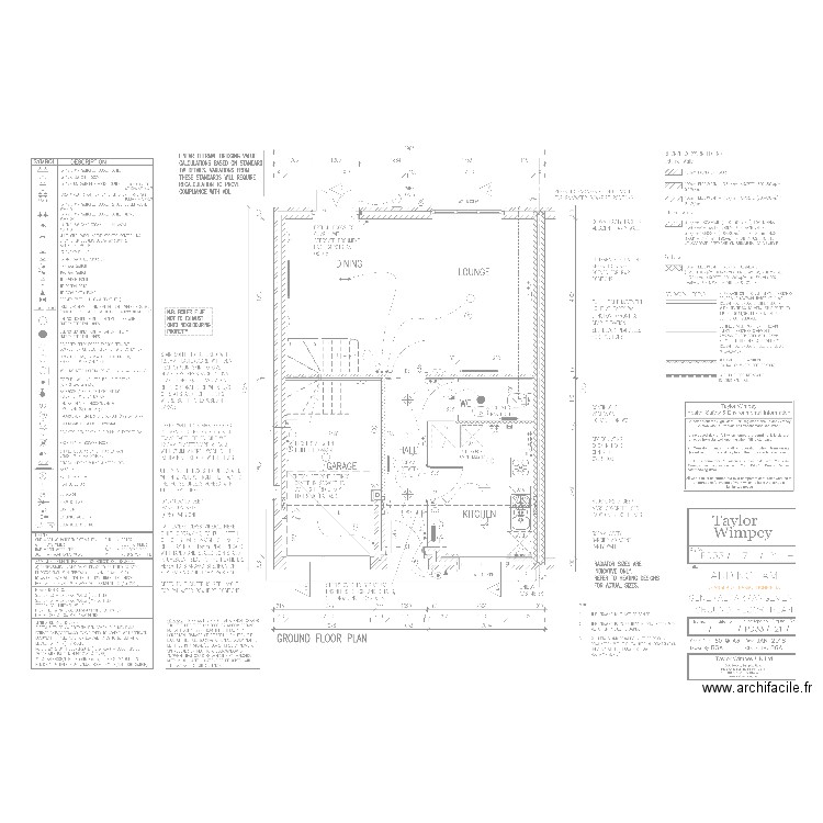 Ground Floor Plan. Plan de 0 pièce et 0 m2