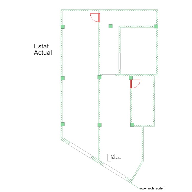 LocalCCapellansActual. Plan de 0 pièce et 0 m2