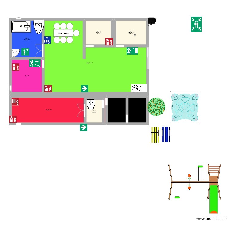 empresa mia. Plan de 0 pièce et 0 m2