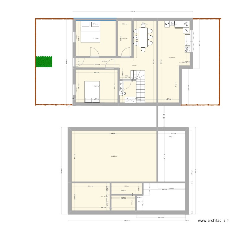 CON BAJO TECHO. Plan de 0 pièce et 0 m2