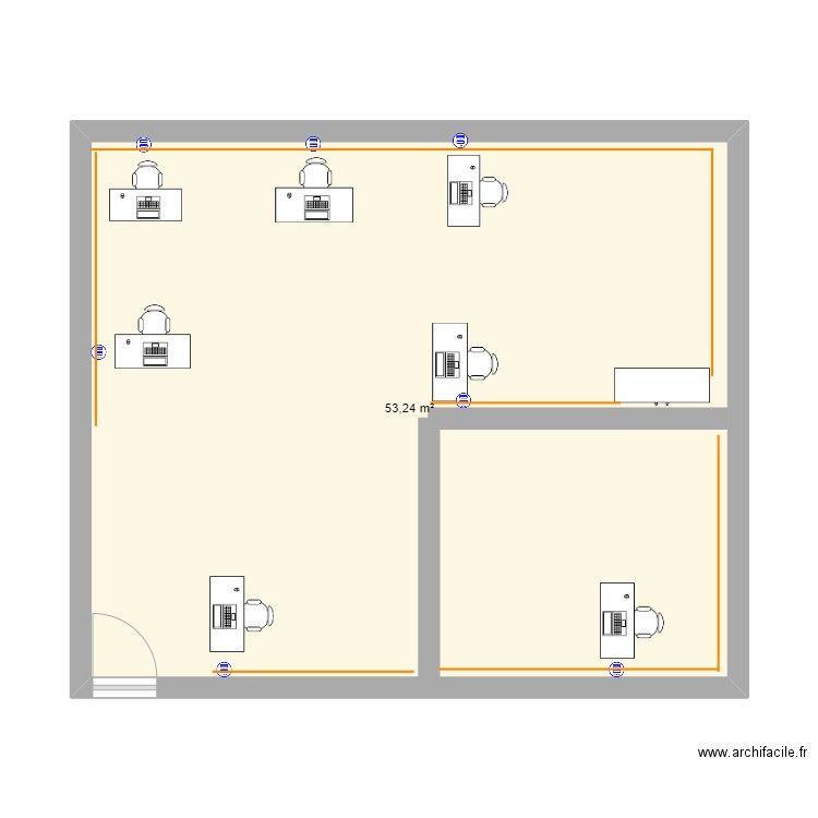 direccion. Plan de 0 pièce et 0 m2