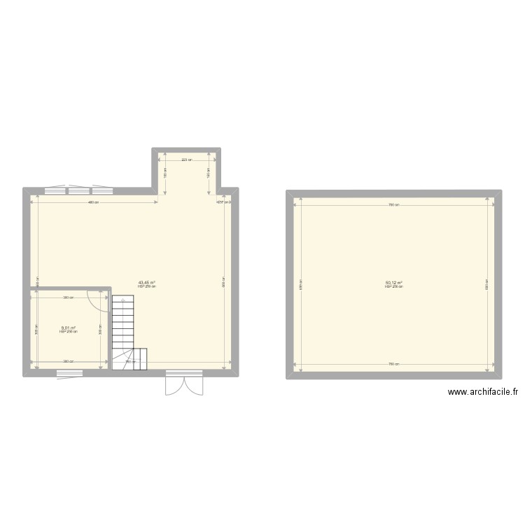 casa 2. Plan de 0 pièce et 0 m2