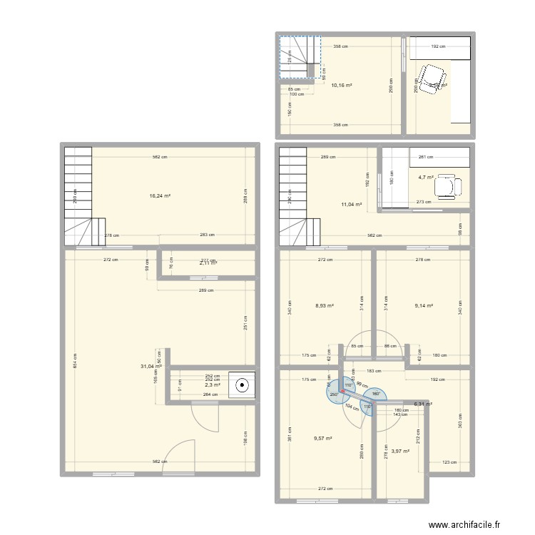 solare. Plan de 0 pièce et 0 m2