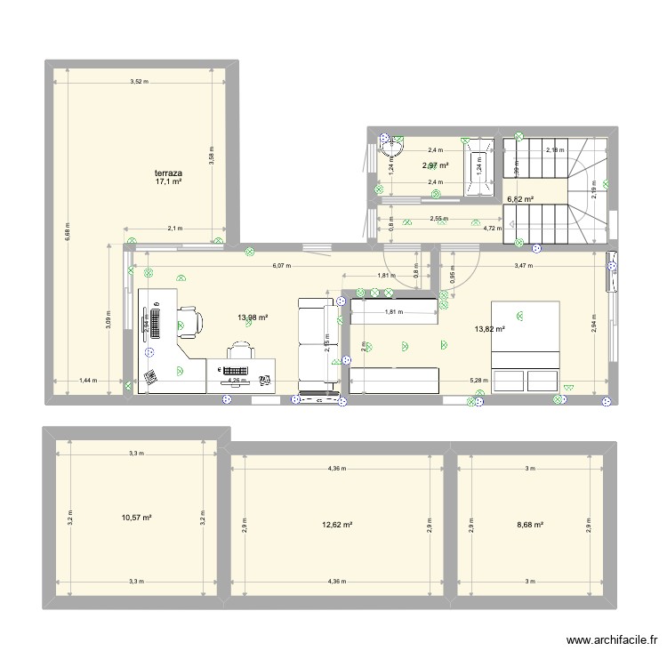 plantaalta3. Plan de 0 pièce et 0 m2