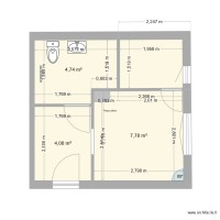 future éventuelle salle de bain PLAN 2