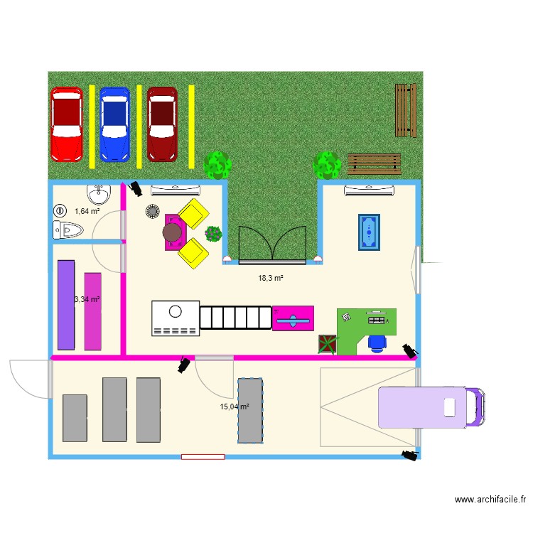 CustomCare. Plan de 0 pièce et 0 m2