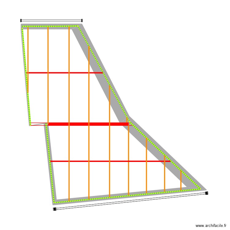 estrutura telhado. Plan de 0 pièce et 0 m2