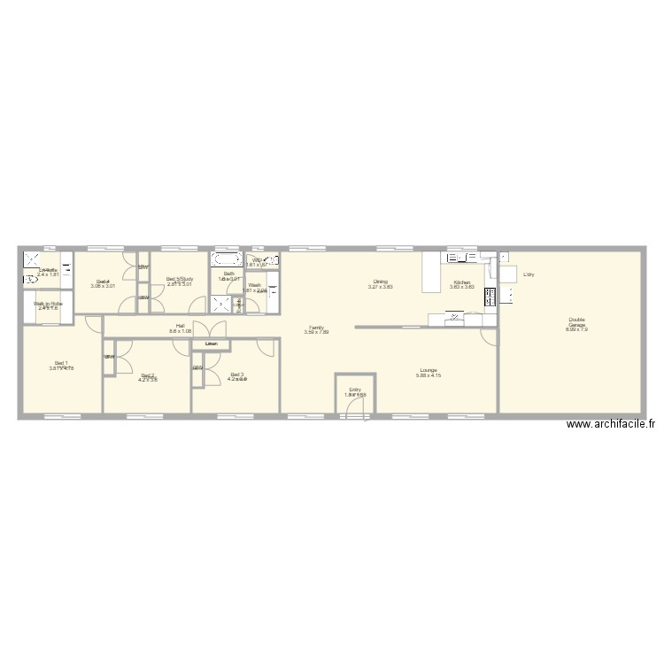 Sharon. Plan de 0 pièce et 0 m2