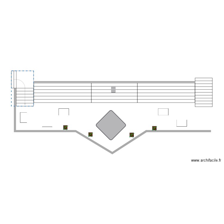 Teatrino 30 octubre. Plan de 0 pièce et 0 m2