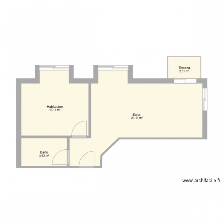 el cano. Plan de 0 pièce et 0 m2