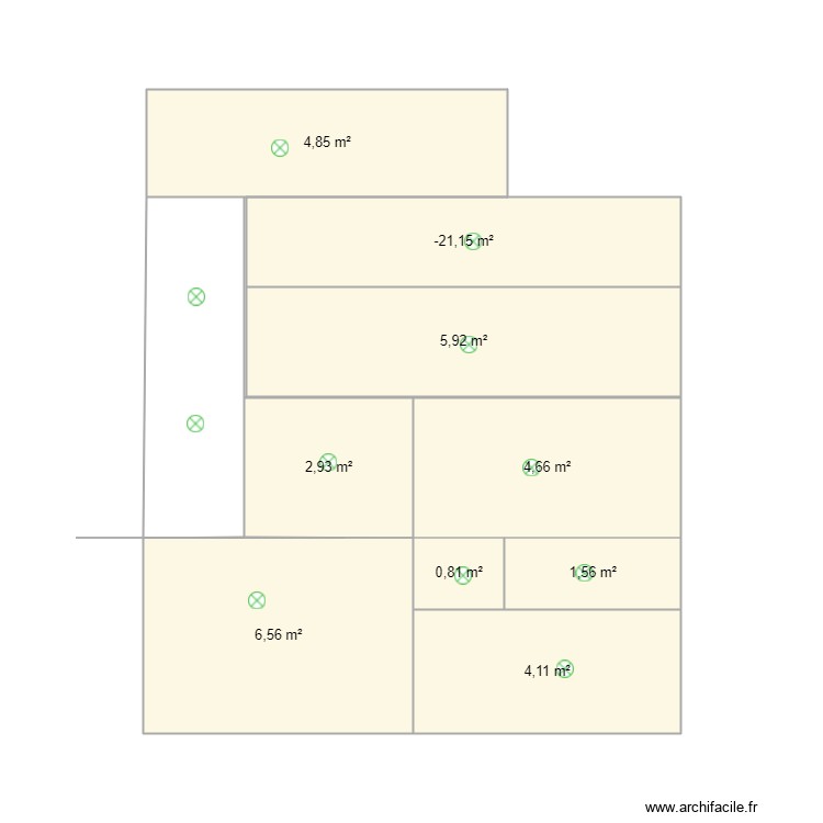 mi casa. Plan de 0 pièce et 0 m2