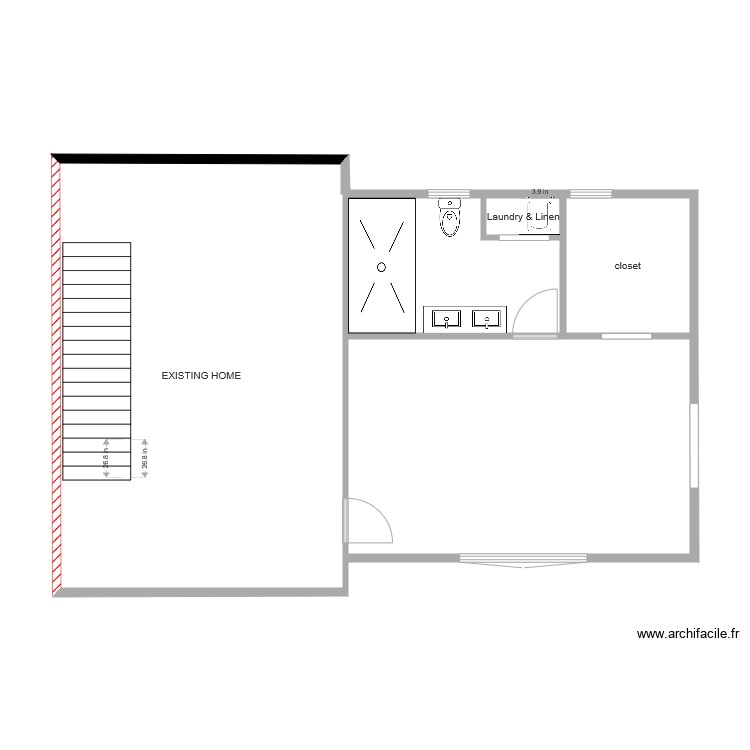 Joyce and Rob upstairs revision 2. Plan de 0 pièce et 0 m2