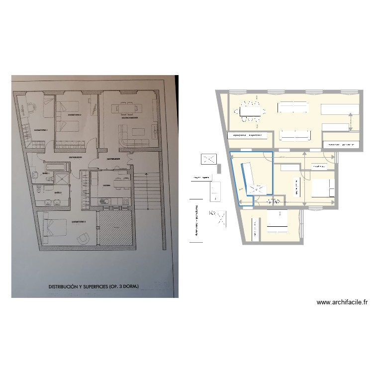 FERRAZ 4. Plan de 0 pièce et 0 m2