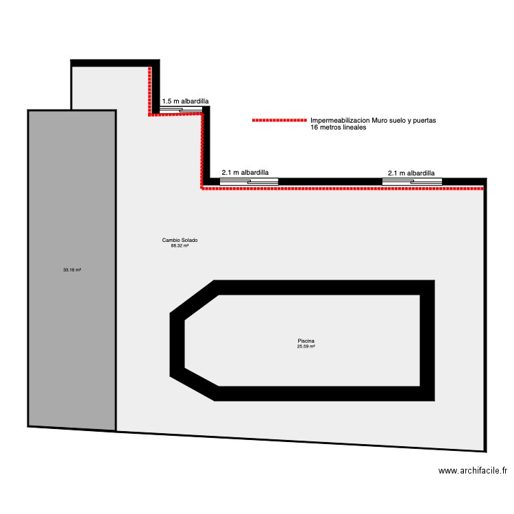 Guatemala 17 añoreta exterior. Plan de 0 pièce et 0 m2