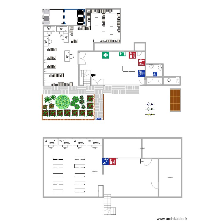 HOMERTON LIBRARY. Plan de 0 pièce et 0 m2