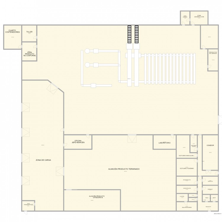 Canto. Plan de 0 pièce et 0 m2