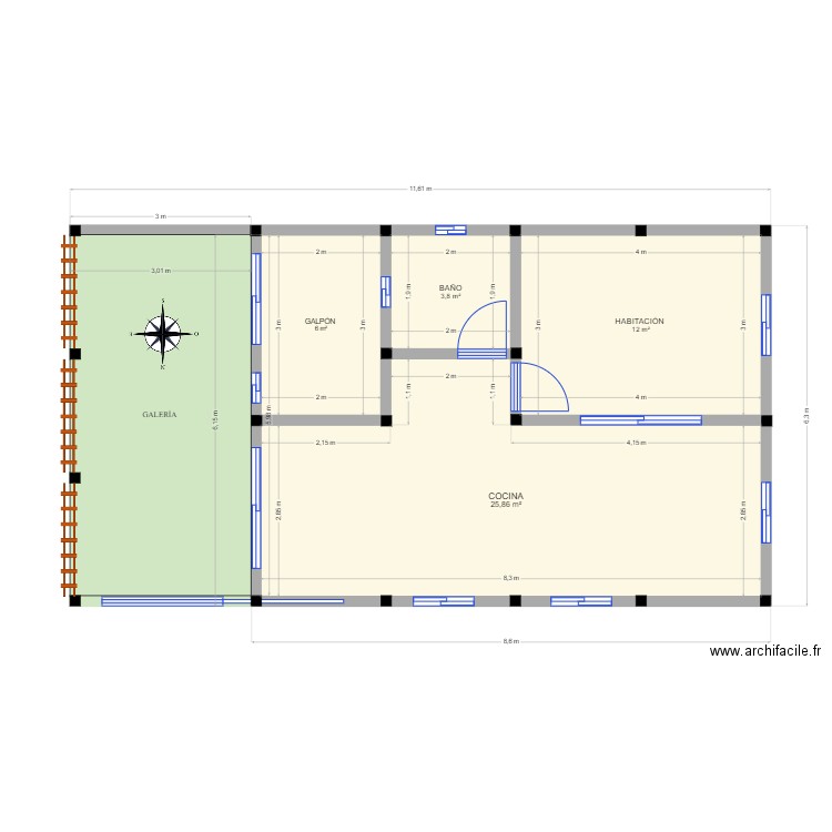 CASA DE CAMPO 2 FINAL. Plan de 0 pièce et 0 m2