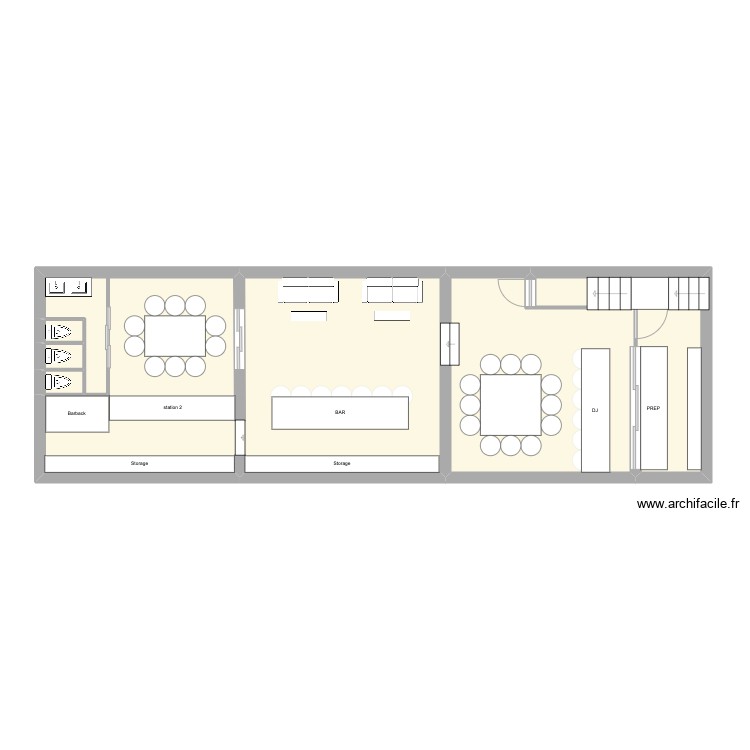 Fauve. Plan de 0 pièce et 0 m2