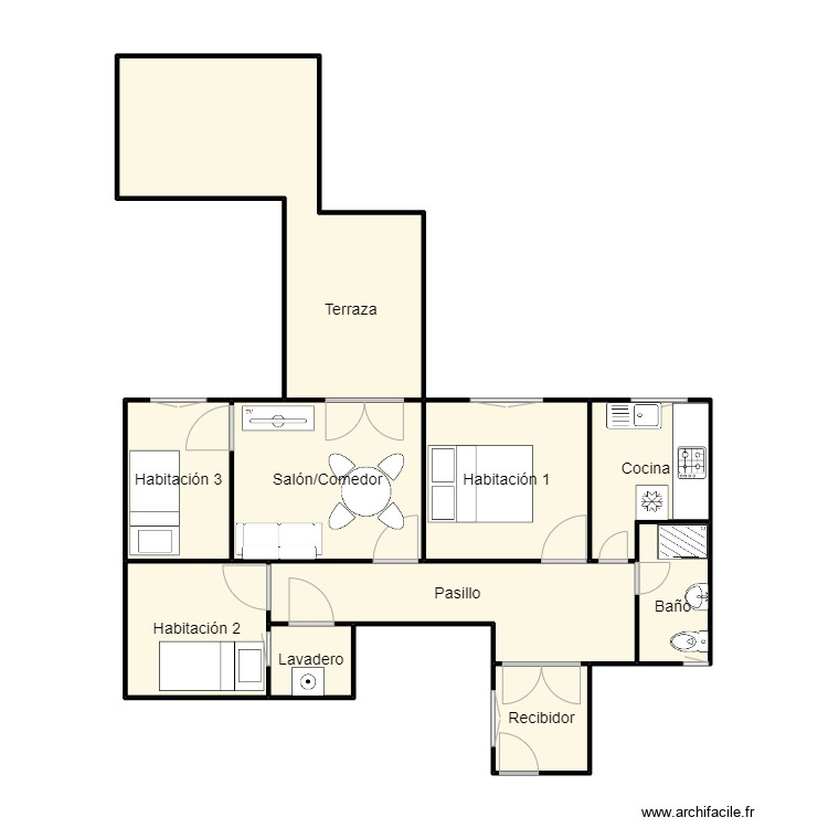 Plano Napols. Plan de 0 pièce et 0 m2 Plano Napols. Plan de 0 pièce et 0 m2