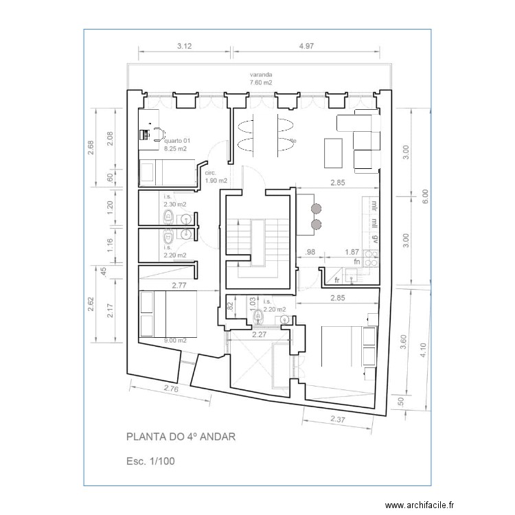 São Lázaro Sofa L. Plan de 0 pièce et 0 m2