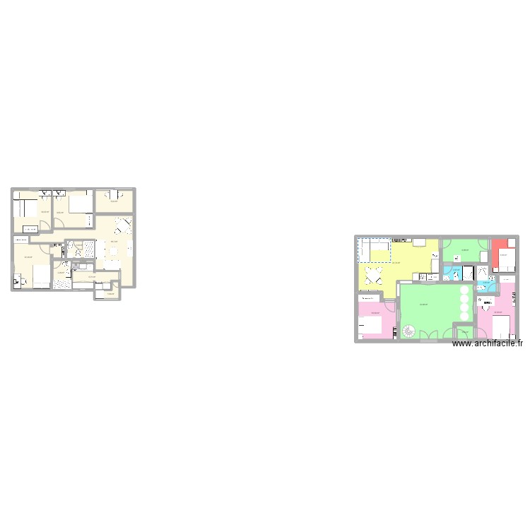 patio. Plan de 0 pièce et 0 m2