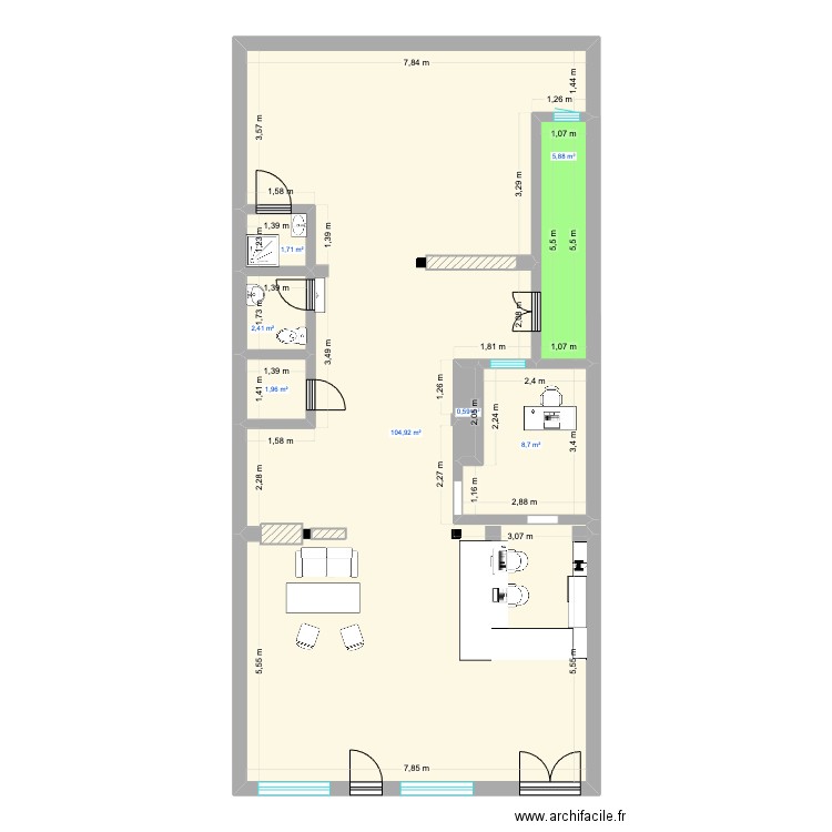 Gotic 2025. Plan de 0 pièce et 0 m2