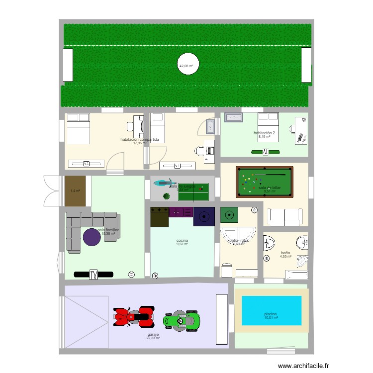 PARTE 1 . Plan de 0 pièce et 0 m2