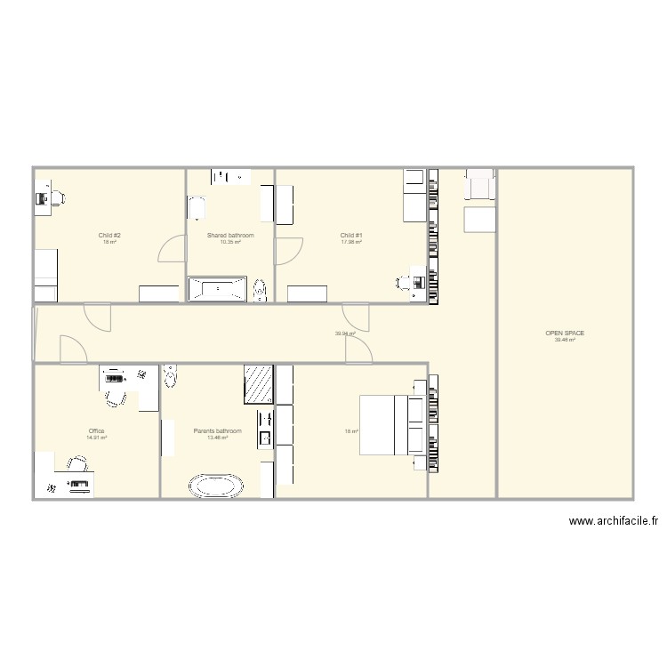Novy Dum. Plan de 0 pièce et 0 m2