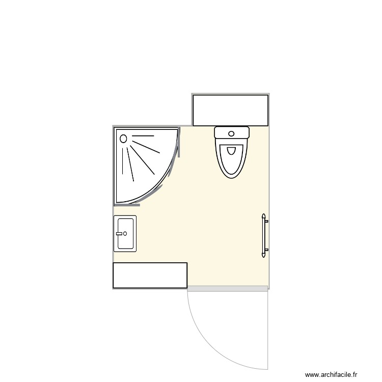 Flat 1 Bathroom. Plan de 0 pièce et 0 m2